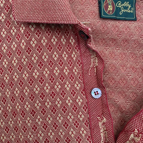 Vintage Bobby Jones - Size XS - Short Sleeve Red Polo - Picture 3 of 5